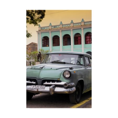 Philippe Hugonnard 'Cuban Retro Car At Sunset IV' Canvas Art,30x47